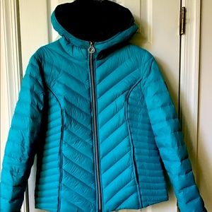 Nautica hooded puffer down jacket Size M